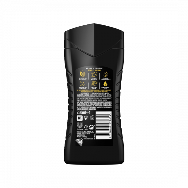 Axe Marine Sea Breeze and Sage Scent, Body/Face/Hair Wash Duschgel